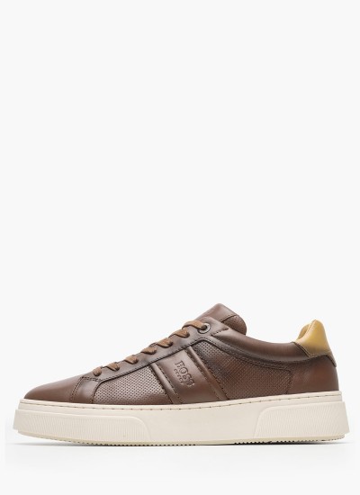 Ανδρικές Ζώνες ZB010 Μπλε Δέρμα Λουστρίνι Boss shoes