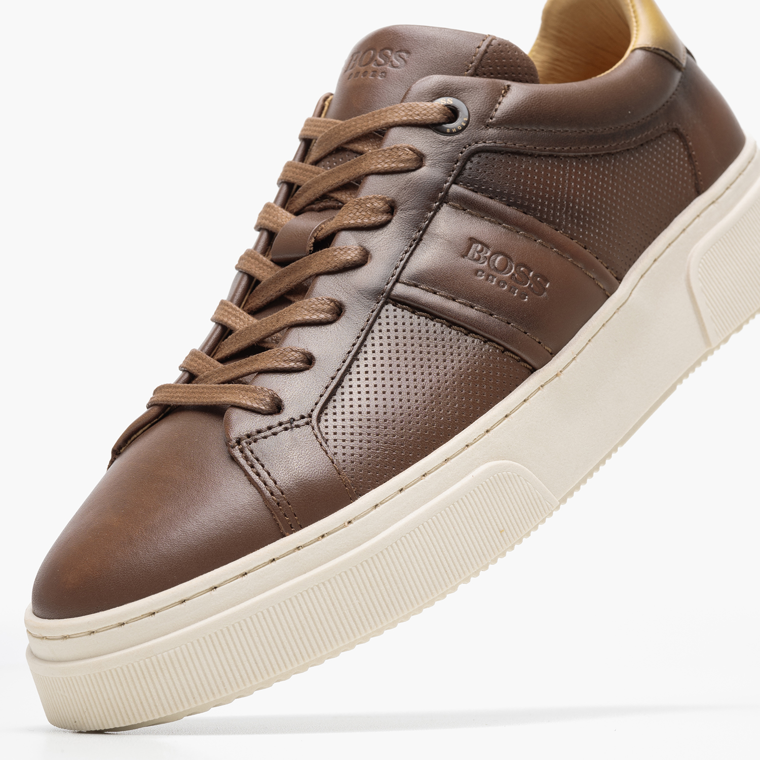 Ανδρικά Παπούτσια Casual BC340 Ταμπά Δέρμα Boss shoes