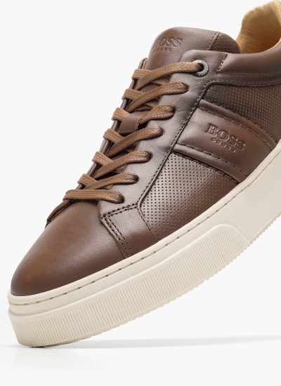Ανδρικές Ζώνες ZB010 Μπλε Δέρμα Λουστρίνι Boss shoes