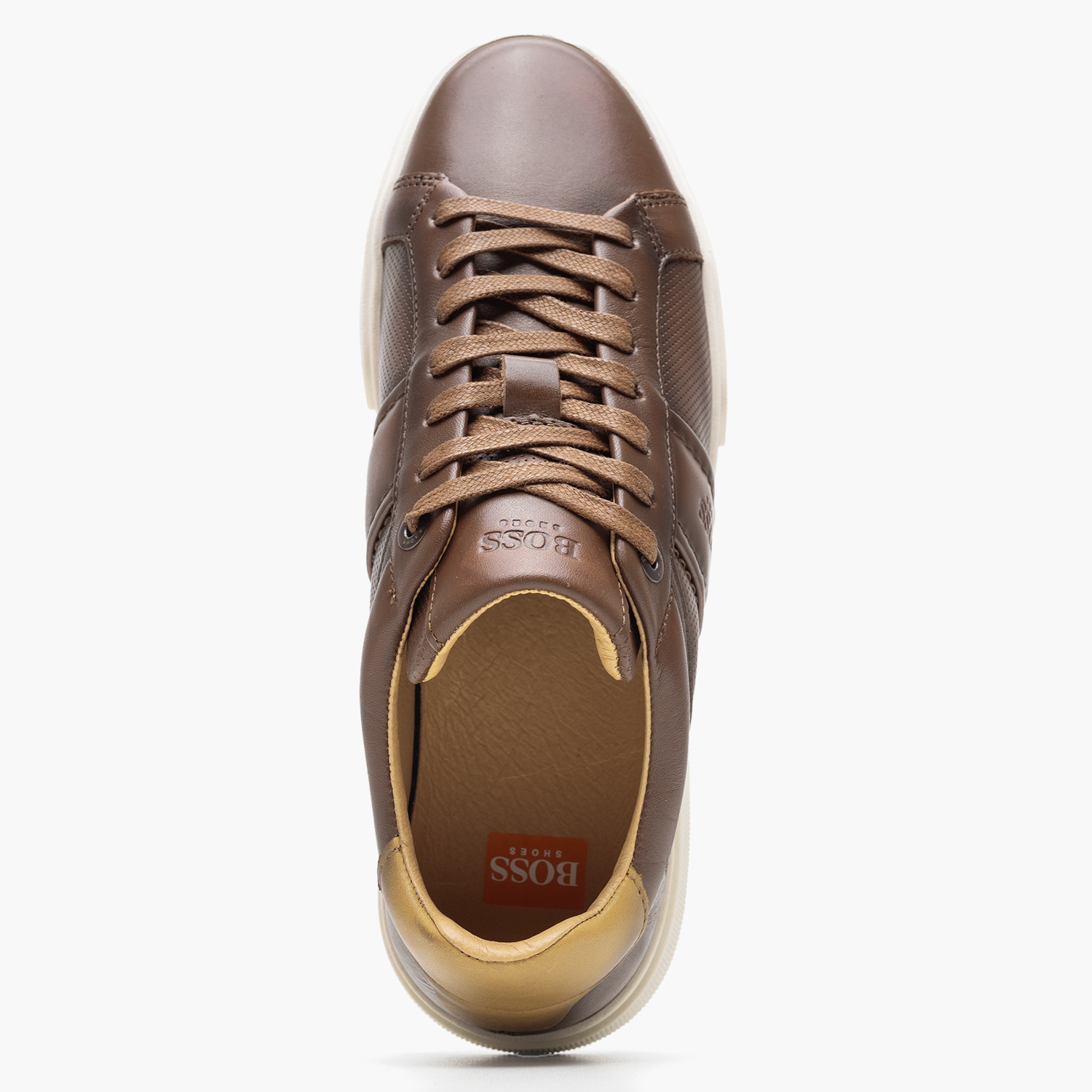 Ανδρικά Παπούτσια Casual BC340 Ταμπά Δέρμα Boss shoes Ανδρικά Παπούτσια Casual BC340 Ταμπά Δέρμα Boss shoes
