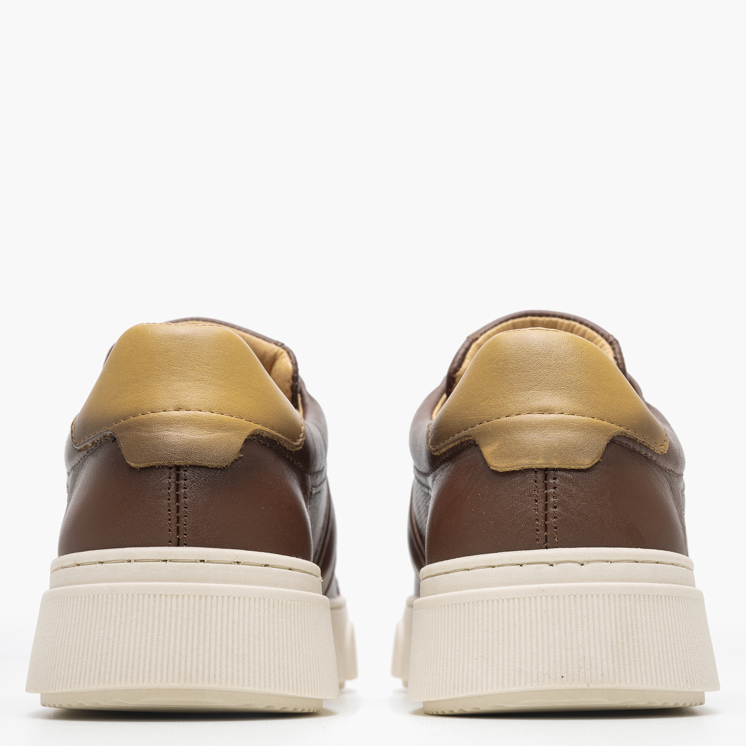 Ανδρικά Παπούτσια Casual BC340 Ταμπά Δέρμα Boss shoes Ανδρικά Παπούτσια Casual BC340 Ταμπά Δέρμα Boss shoes