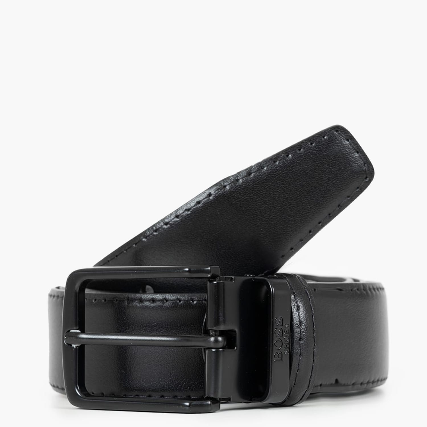 Ανδρικές Ζώνες BB001.B Μαύρο Δέρμα Boss shoes