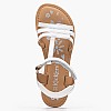 Kids Flip Flops & Sandals Diamanto.B White Leather Kickers Kids Flip Flops & Sandals Diamanto.B White Leather Kickers