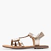 Kids Flip Flops & Sandals Diamanto.Or Gold Leather Kickers Kids Flip Flops & Sandals Diamanto.Or Gold Leather Kickers