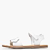 Kids Flip Flops & Sandals Dyastar White Leather Kickers Kids Flip Flops & Sandals Dyastar White Leather Kickers