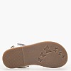 Kids Flip Flops & Sandals Dyastar White Leather Kickers Kids Flip Flops & Sandals Dyastar White Leather Kickers