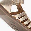 Kids Flip Flops & Sandals Kick.Dilola Gold Leather Kickers Kids Flip Flops & Sandals Kick.Dilola Gold Leather Kickers