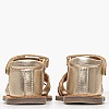 Kids Flip Flops & Sandals Kick.Dilola Gold Leather Kickers Kids Flip Flops & Sandals Kick.Dilola Gold Leather Kickers