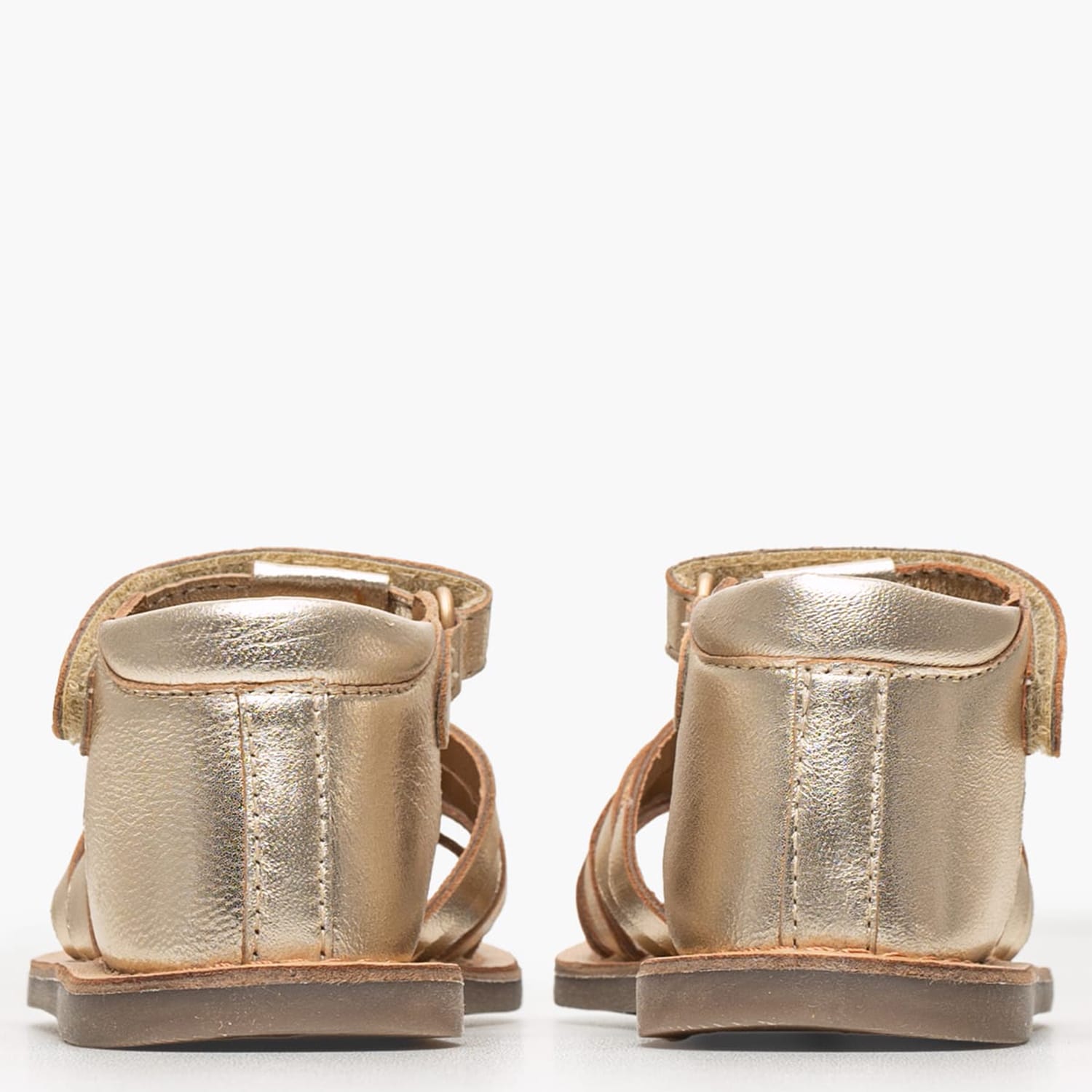 Kids Flip Flops & Sandals Kick.Dilola Gold Leather Kickers Kids Flip Flops & Sandals Kick.Dilola Gold Leather Kickers