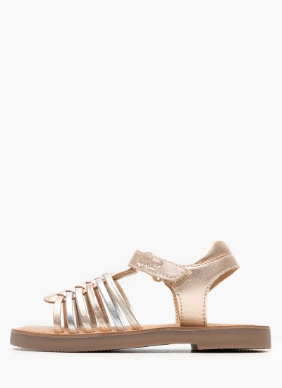Παιδικές Σαγιονάρες & Πέδιλα Soleima Ροζ ECOleather Geox