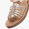 Kids Flip Flops & Sandals Kick.Prella Bronze Leather Kickers Kids Flip Flops & Sandals Kick.Prella Bronze Leather Kickers
