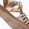 Kids Flip Flops & Sandals Kick.Prella Bronze Leather Kickers Kids Flip Flops & Sandals Kick.Prella Bronze Leather Kickers