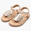 Kids Flip Flops & Sandals Kick.Prella Bronze Leather Kickers Kids Flip Flops & Sandals Kick.Prella Bronze Leather Kickers