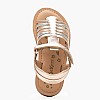 Kids Flip Flops & Sandals Kick.Prella Bronze Leather Kickers Kids Flip Flops & Sandals Kick.Prella Bronze Leather Kickers