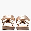 Kids Flip Flops & Sandals Kick.Prella Bronze Leather Kickers Kids Flip Flops & Sandals Kick.Prella Bronze Leather Kickers