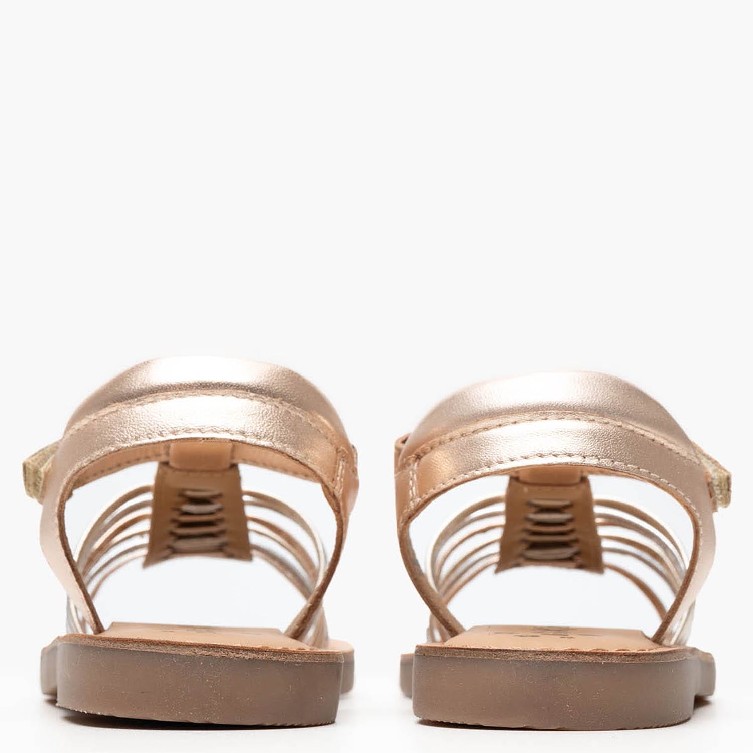 Kids Flip Flops & Sandals Kick.Prella Bronze Leather Kickers Kids Flip Flops & Sandals Kick.Prella Bronze Leather Kickers