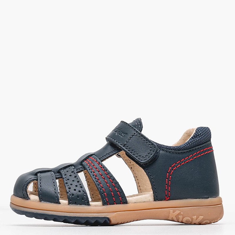 Kids Flip Flops & Sandals Platiback Blue Leather Kickers