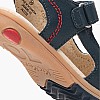 Kids Flip Flops & Sandals Platino Blue Leather Kickers Kids Flip Flops & Sandals Platino Blue Leather Kickers