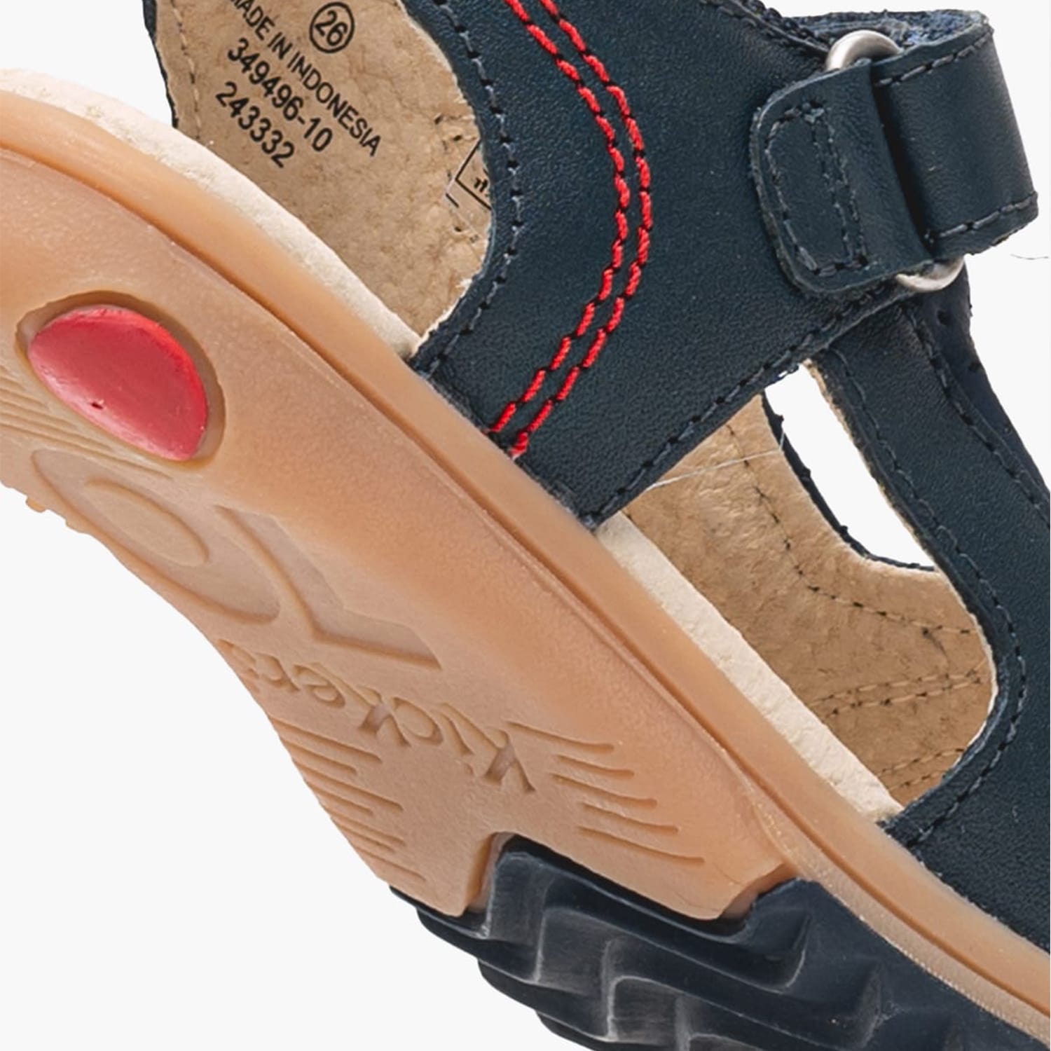 Kids Flip Flops & Sandals Platino Blue Leather Kickers Kids Flip Flops & Sandals Platino Blue Leather Kickers