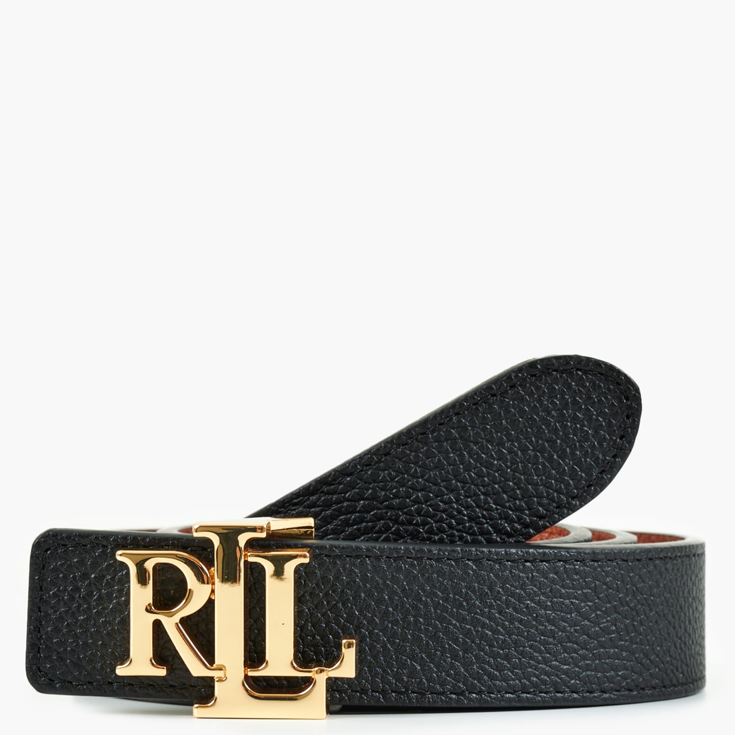 Γυναικείες Ζώνες 412912039 Μαύρο Δέρμα Ralph Lauren
