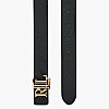 Γυναικείες Ζώνες 412912039 Μαύρο Δέρμα Ralph Lauren Γυναικείες Ζώνες 412912039 Μαύρο Δέρμα Ralph Lauren