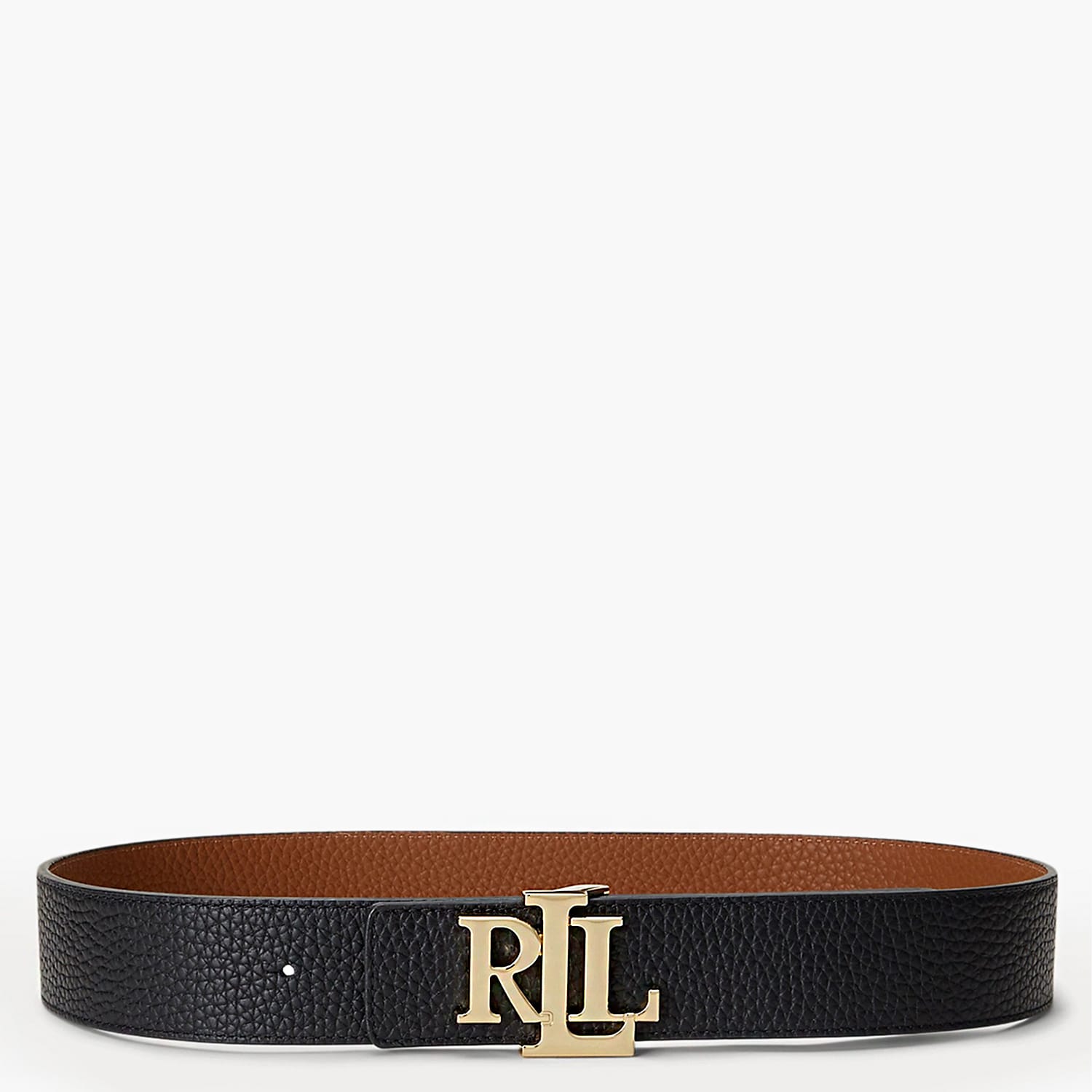 Γυναικείες Ζώνες 412912040 Μαύρο Δέρμα Ralph Lauren