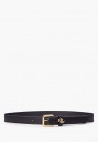 Γυναικείες Ζώνες 412968763 Μαύρο Δέρμα Ralph Lauren