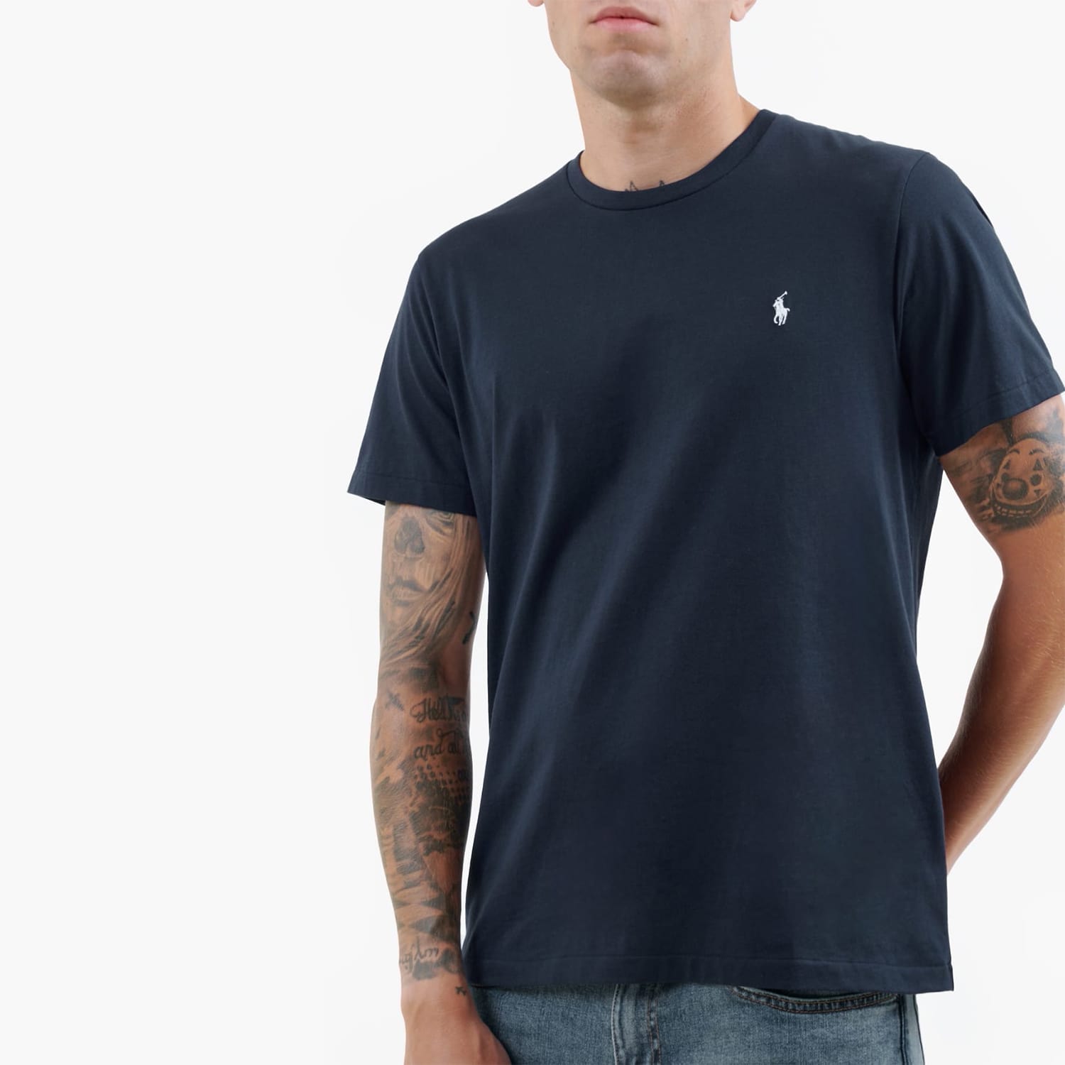 Ανδρικές Μπλούζες Core.Season Σκούρο Μπλε Βαμβάκι Ralph Lauren