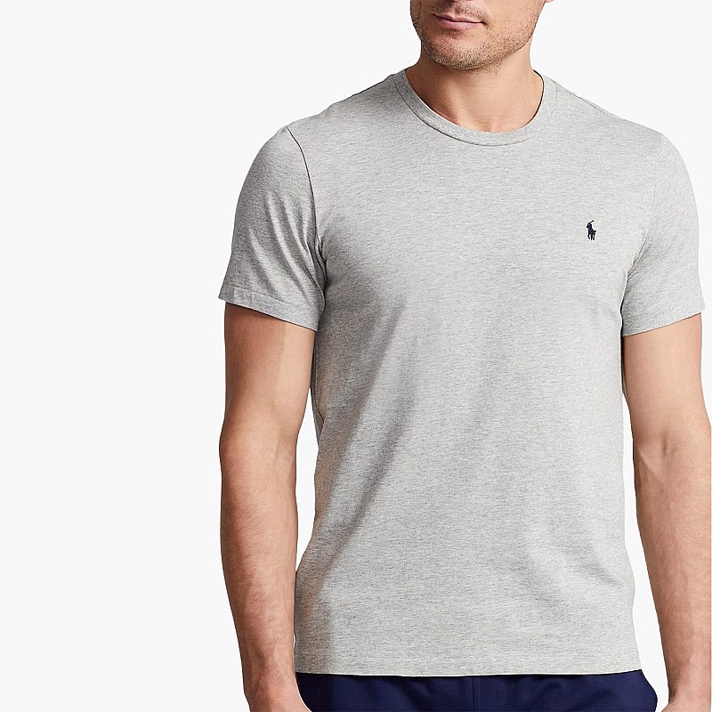 Men T-Shirts Core.Season Grey Cotton Ralph Lauren