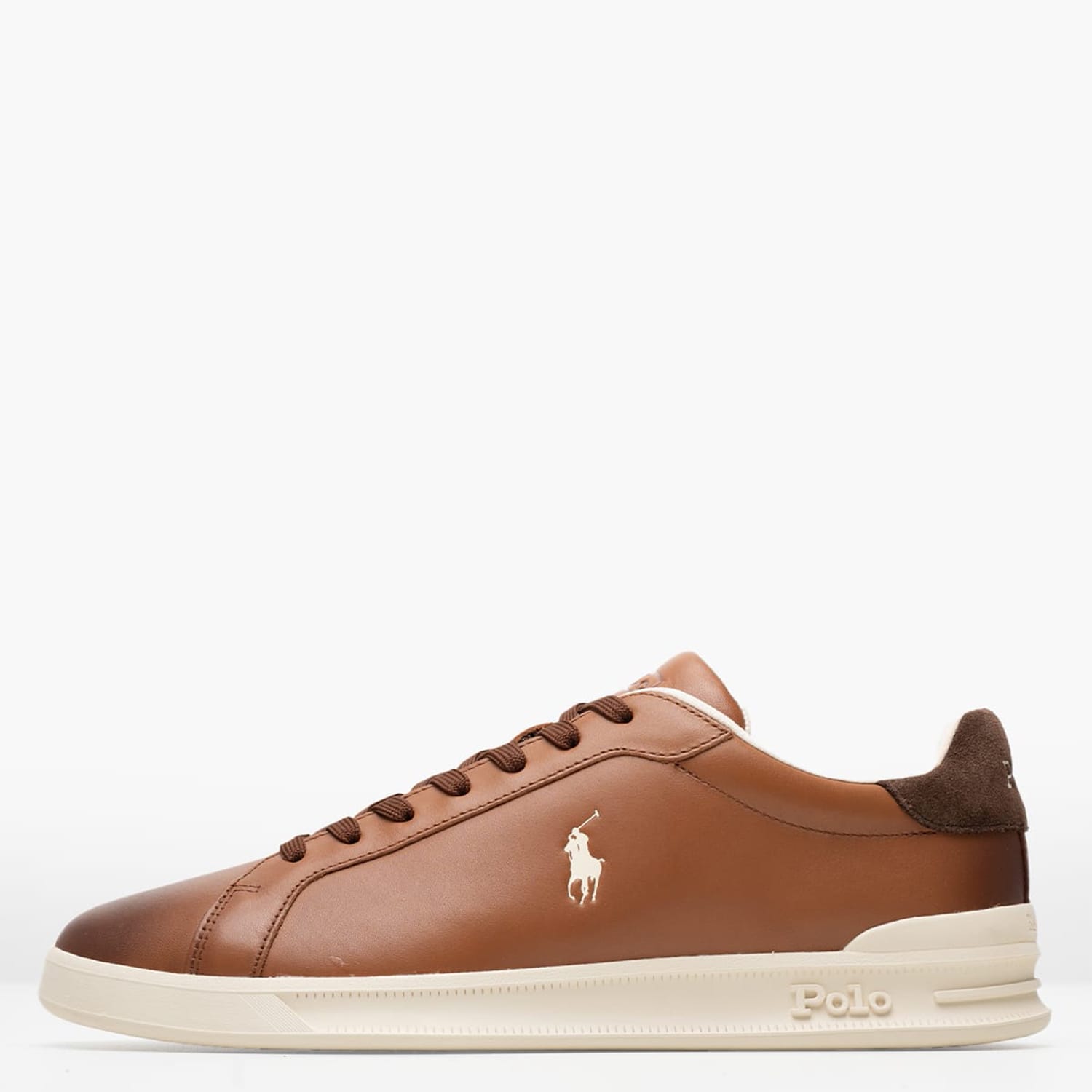 Ανδρικά Παπούτσια Casual Crt2.Hrt Ταμπά Δέρμα Ralph Lauren
