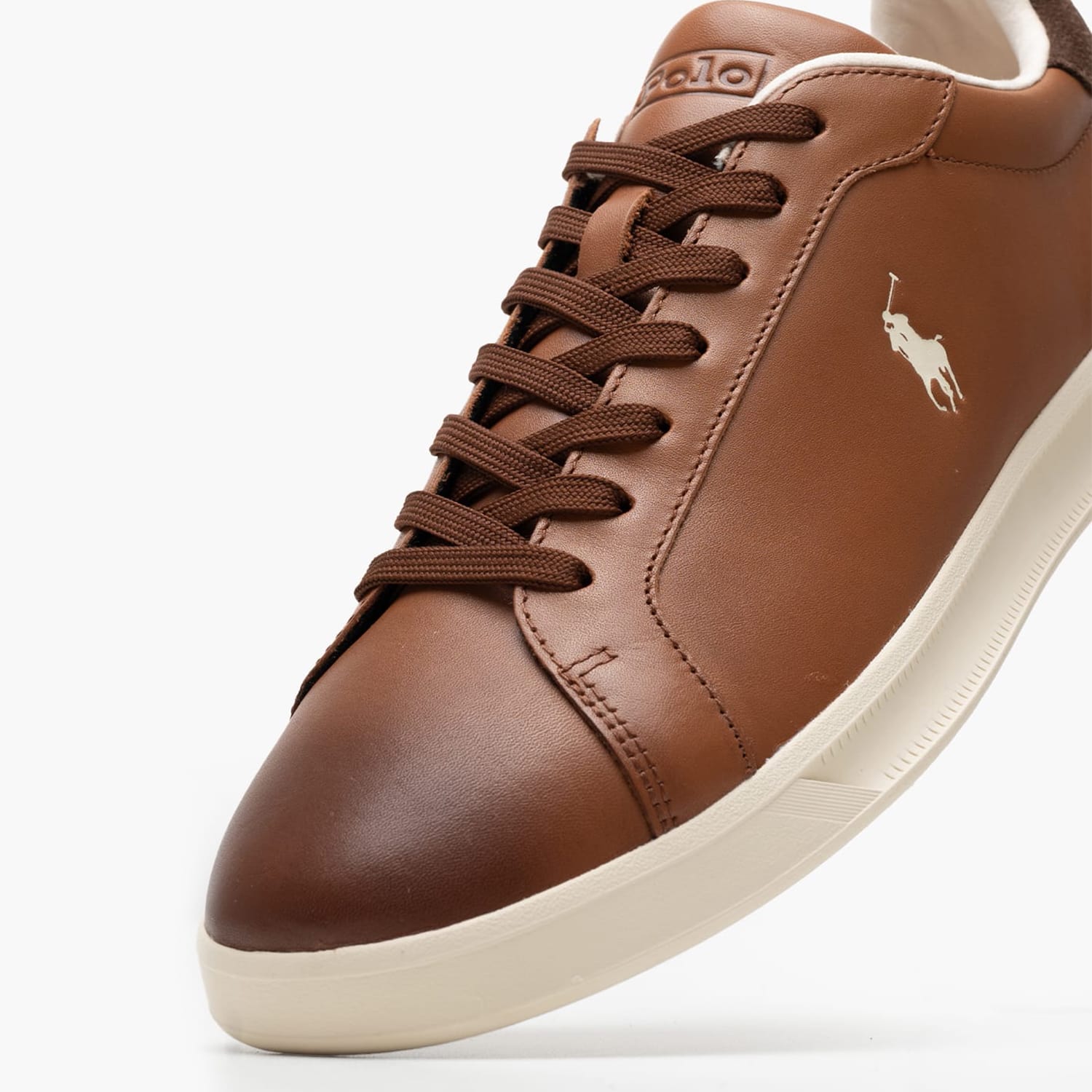 Ανδρικά Παπούτσια Casual Crt2.Hrt Ταμπά Δέρμα Ralph Lauren