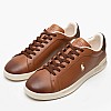 Ανδρικά Παπούτσια Casual Crt2.Hrt Ταμπά Δέρμα Ralph Lauren Ανδρικά Παπούτσια Casual Crt2.Hrt Ταμπά Δέρμα Ralph Lauren