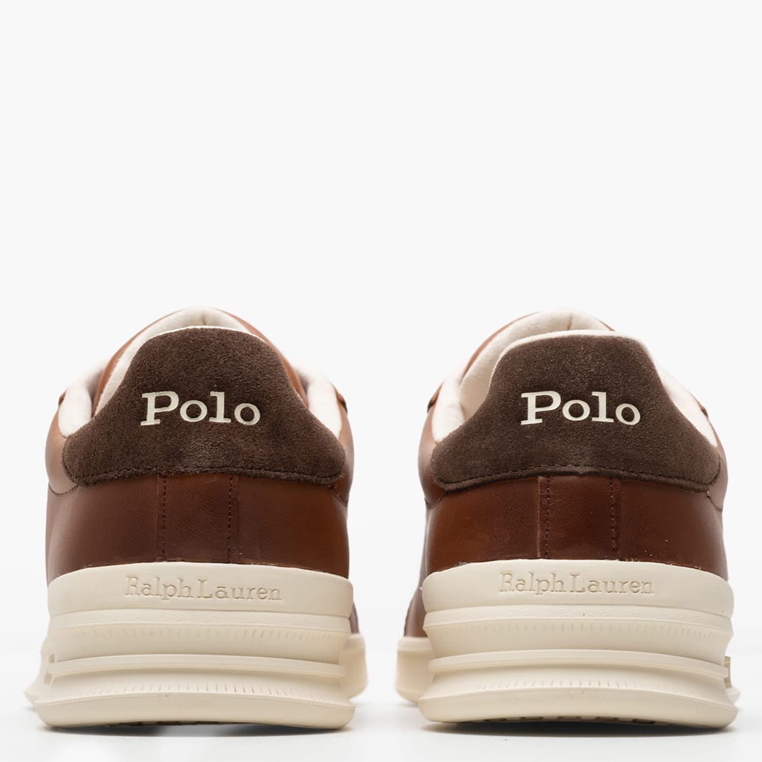Ανδρικά Παπούτσια Casual Crt2.Hrt Ταμπά Δέρμα Ralph Lauren Ανδρικά Παπούτσια Casual Crt2.Hrt Ταμπά Δέρμα Ralph Lauren