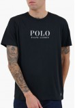 Ανδρικές Μπλούζες Fall.Crew Μαύρο Βαμβάκι Ralph Lauren