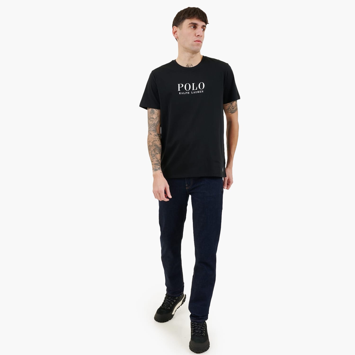 Ανδρικές Μπλούζες Fall.Crew Μαύρο Βαμβάκι Ralph Lauren Ανδρικές Μπλούζες Fall.Crew Μαύρο Βαμβάκι Ralph Lauren