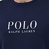 Men T-Shirts Fall.Crew DarkBlue Cotton Ralph Lauren