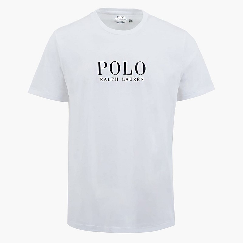 Men T-Shirts Fall.Crew White Cotton Ralph Lauren