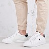 Ανδρικά Παπούτσια Casual Hrt.3003.W Άσπρο Δέρμα Ralph Lauren Ανδρικά Παπούτσια Casual Hrt.3003.W Άσπρο Δέρμα Ralph Lauren