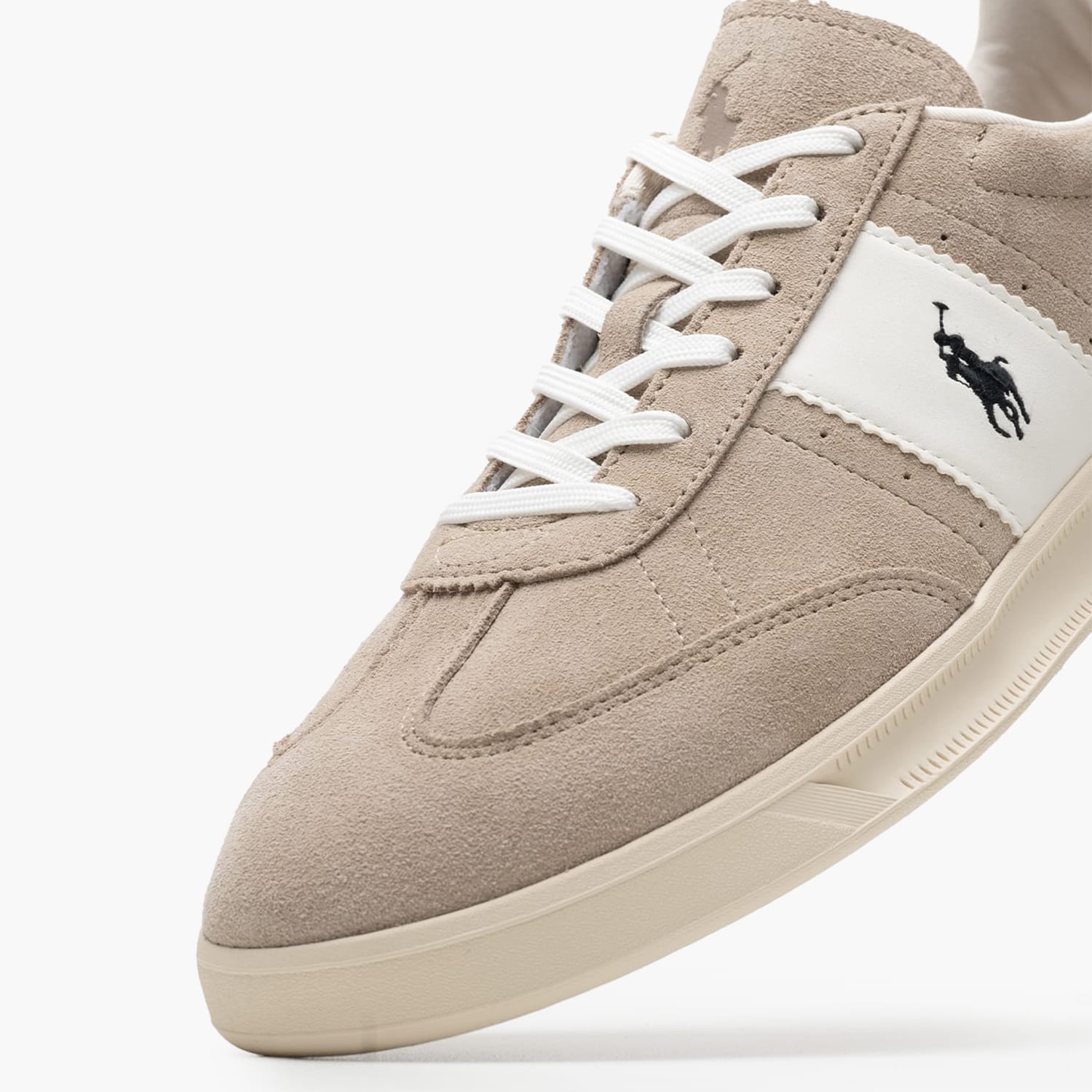 Ανδρικά Παπούτσια Casual Hrt.Aera Μπεζ Δέρμα Καστόρι Ralph Lauren