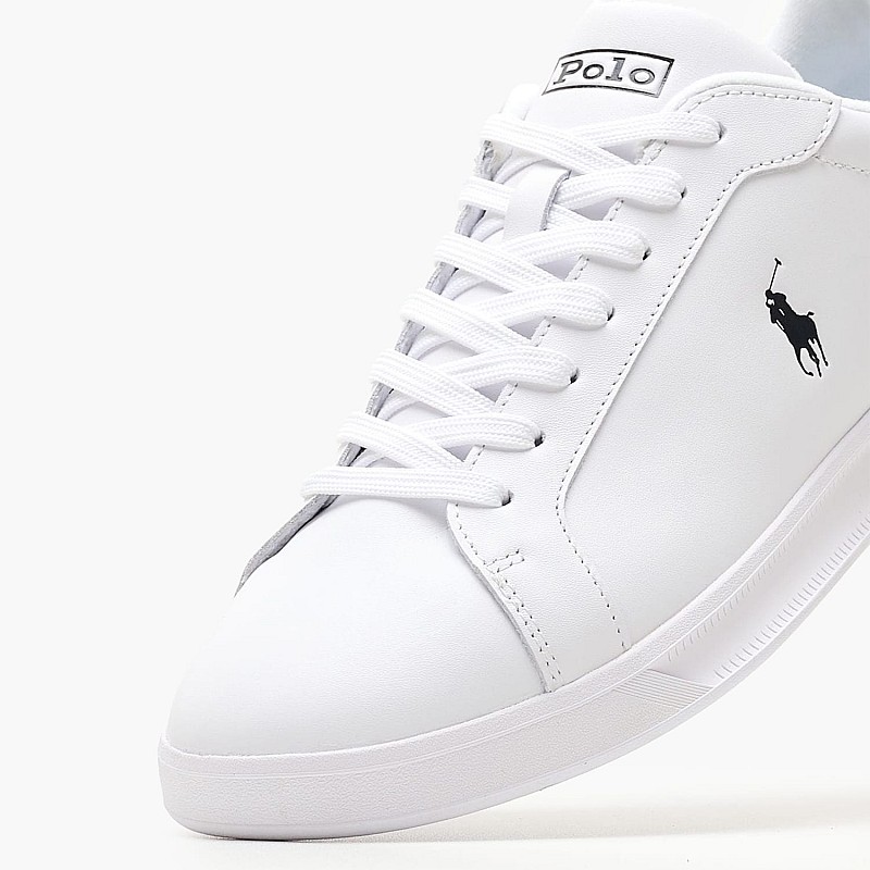Ανδρικά Παπούτσια Casual Hrt.Ct24 Άσπρο Δέρμα Ralph Lauren