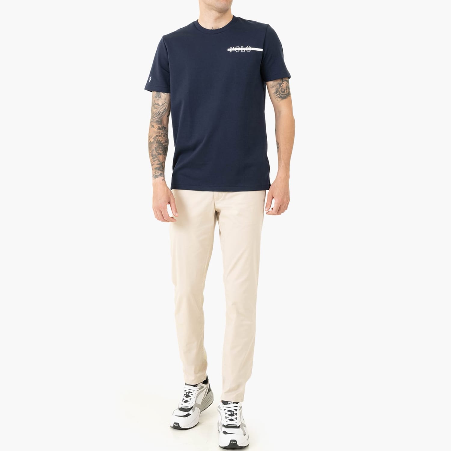 Ανδρικές Μπλούζες Lounge.Top Σκούρο Μπλε Βαμβάκι Ralph Lauren Ανδρικές Μπλούζες Lounge.Top Σκούρο Μπλε Βαμβάκι Ralph Lauren