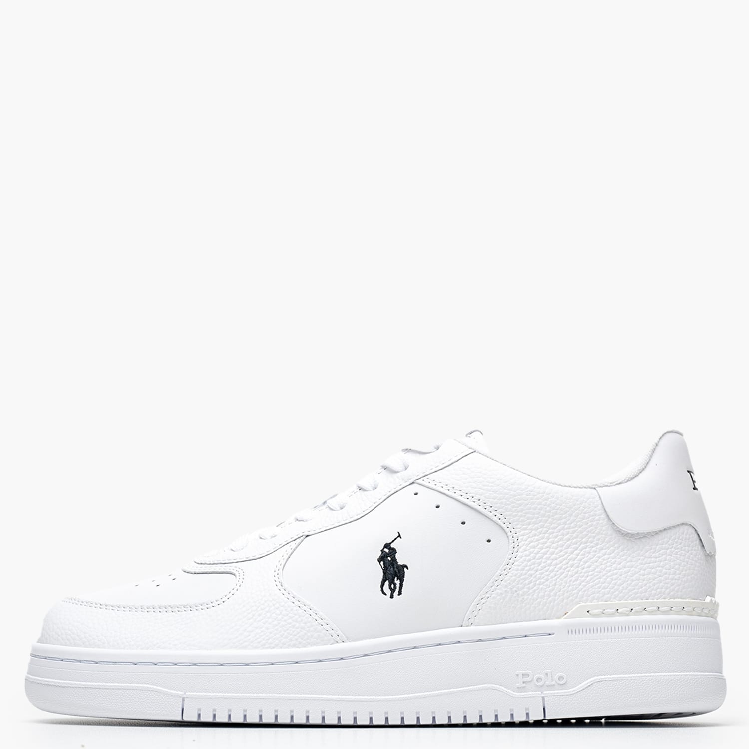 Ανδρικά Παπούτσια Casual Masters.Skw Άσπρο Δέρμα Ralph Lauren