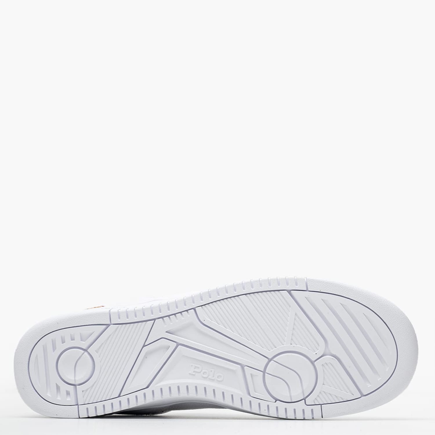 Ανδρικά Παπούτσια Casual Masters.Tumbled Άσπρο Δέρμα Ralph Lauren