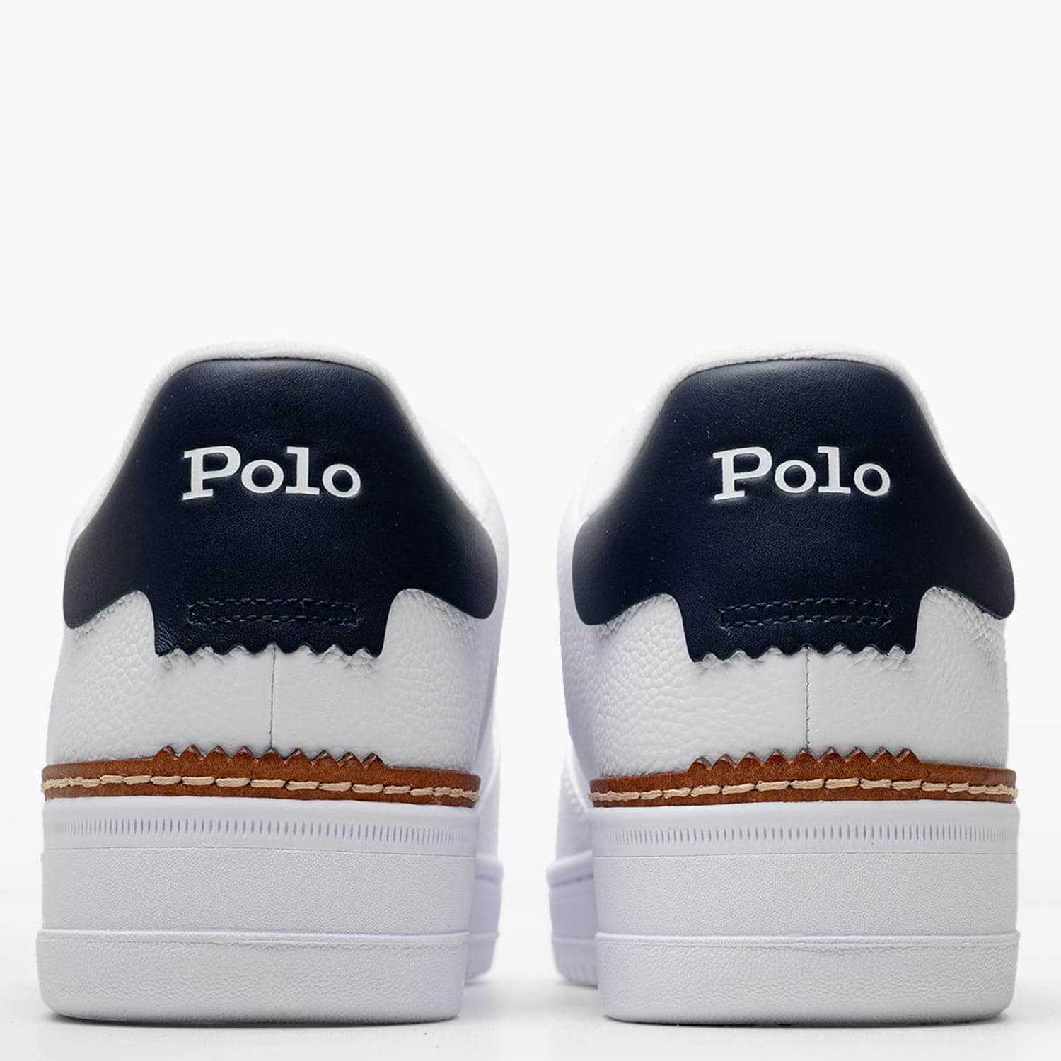 Ανδρικά Παπούτσια Casual Masters Άσπρο Δέρμα Ralph Lauren Ανδρικά Παπούτσια Casual Masters Άσπρο Δέρμα Ralph Lauren