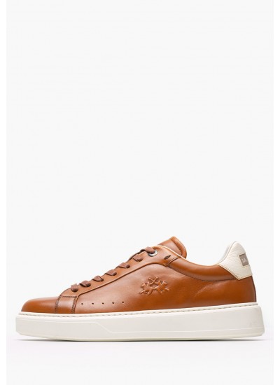 Ανδρικά Μοκασίνια Waxy2.Polaris Καφέ Δέρμα Sebago