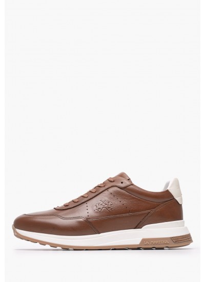Ανδρικά Ιστιοπλοϊκά Portland.Waxed Καφέ Δέρμα Sebago