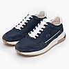 Men Casual Shoes 251031 Blue Buckskin-Fabric La Martina Men Casual Shoes 251031 Blue Buckskin-Fabric La Martina