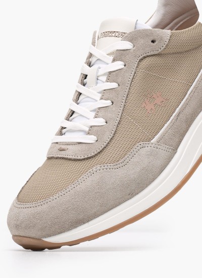 Ανδρικά Παπούτσια Casual Eaton.Street Άσπρο ECOleather Pepe Jeans