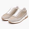 Men Casual Shoes 251031 Beige Buckskin-Fabric La Martina Men Casual Shoes 251031 Beige Buckskin-Fabric La Martina