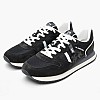 Men Casual Shoes 251110 Black Buckskin-Fabric La Martina